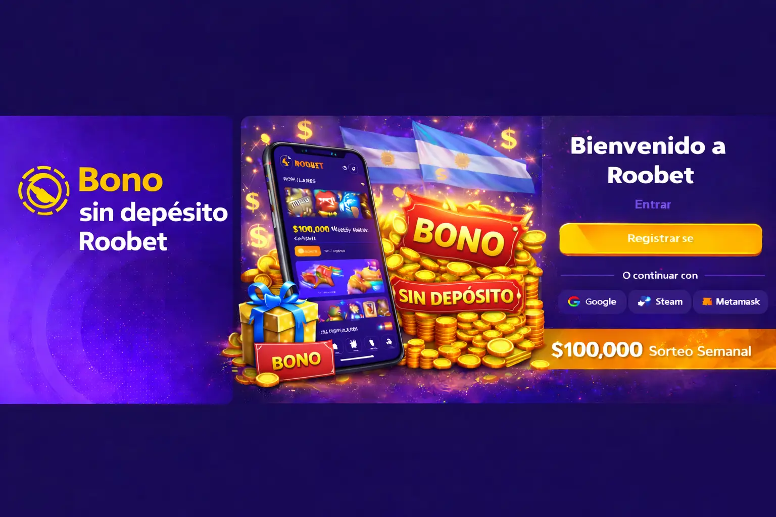 Código Roobet para casino